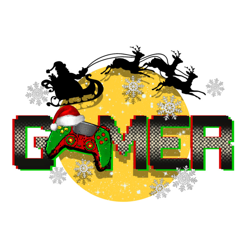 Christmas Gamer Classic Tee by BarkalooDesign | Teevron