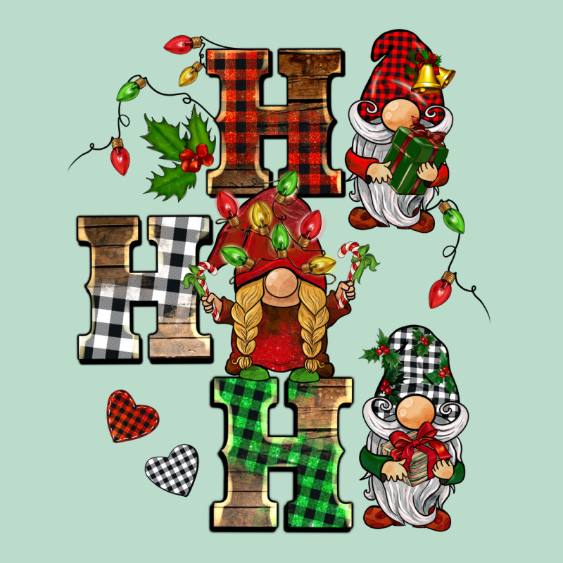 Christmas Ho Ho Ho Gnomes Premium Hoodie by BarkalooDesign | Teevron