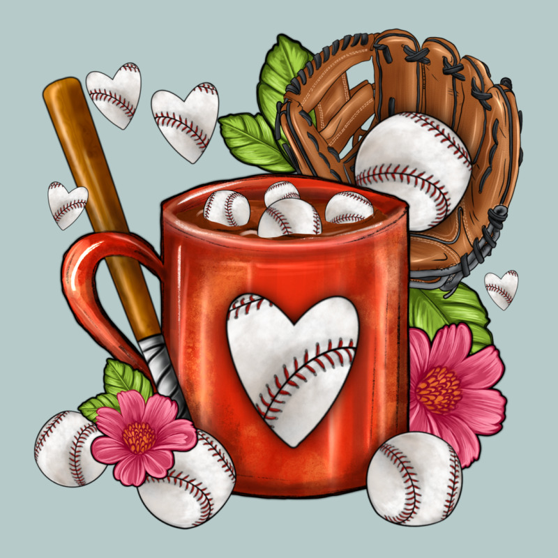 Baseball Coffee Cup Heavy Core Tee by FaDigitalArtStudio | Teevron
