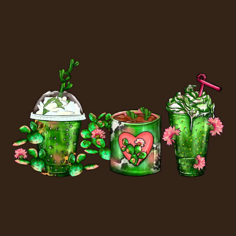 Cactus Lover Cactus Coffee Cups Heavy Core Tee by FaDigitalArtStudio | Teevron