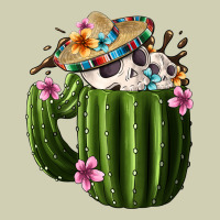 Day Of The Dead Mexican Cactus Heavy Core Tee | Teevron