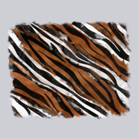 Tiger Zebra Background Heavyweight Sweatshirt | Teevron