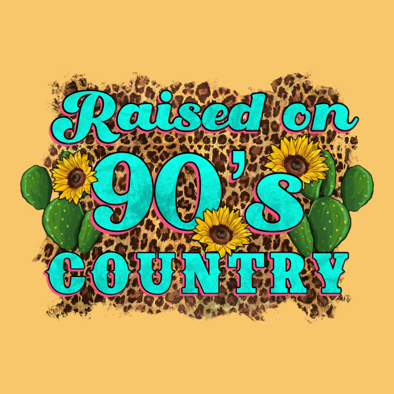 Raised 90's Country Cactus Sunflower's Vintage Hoodie by Artiststas | Teevron