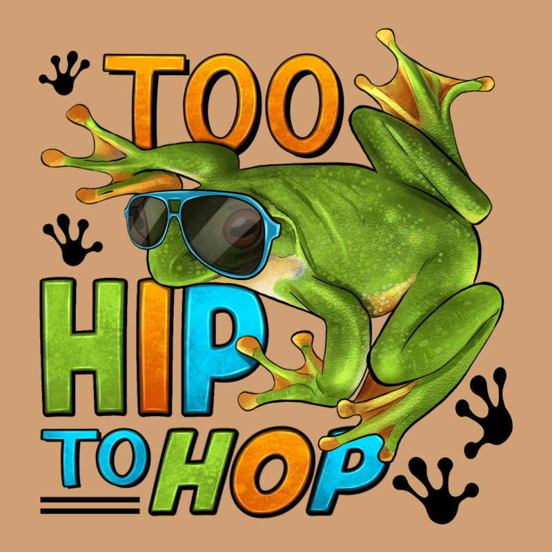 Too Hip To Hop Frog Vintage Tee by LillyAllenDesigns | Teevron
