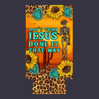 Don't Jesus Done It That Way Western Skeleton  12 Oz Can Cooler  (slim Vintage Hoodie | Teevron