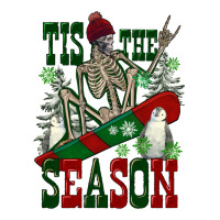 tis the season skeleton snowboard | Teevron