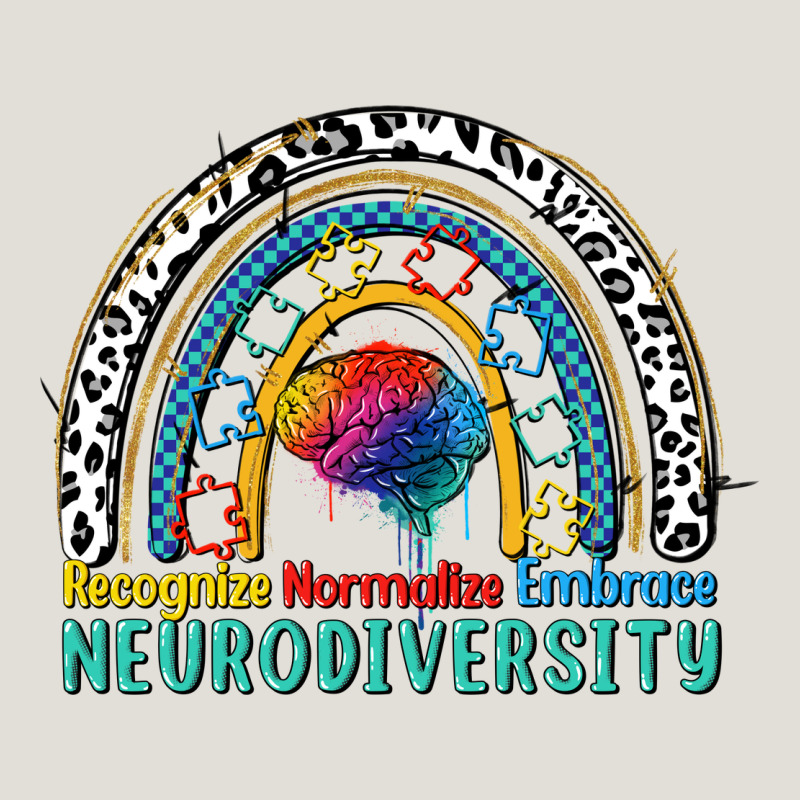 Recognize Normalize Embrace Neurodiversity Autism Heavy Core Tee by FaDigitalArtStudio | Teevron