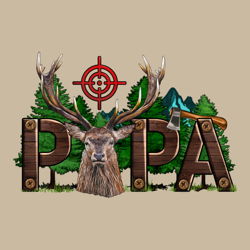 Western Papa Deer Hunting Long Sleeve Tee by LillyAllenDesigns | Teevron