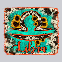 Libra Turquoise Cowhide Heavyweight Sweatshirt | Teevron