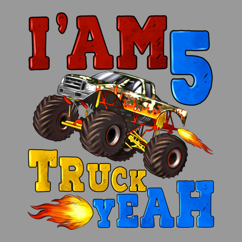 I'am Five Truck Yeah Vintage Hoodie by Artiststas | Teevron