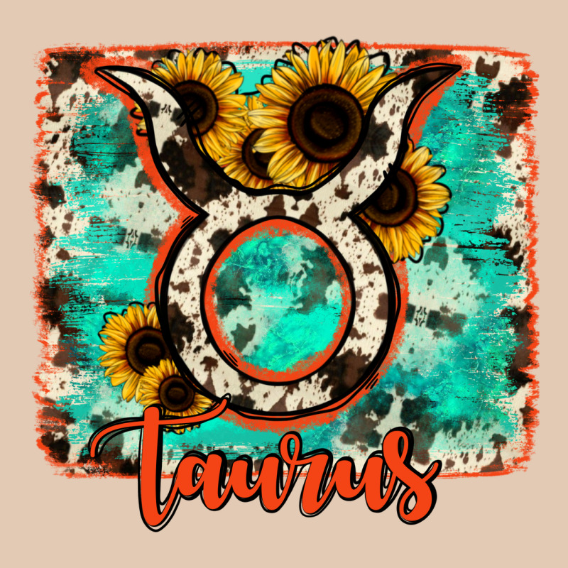 Taurus Turquoise Cowhide Urban Hoodie by RanaPortraitStore | Teevron