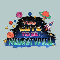 Too Cute To Be Neurotypical Heavy Core Tee | Teevron