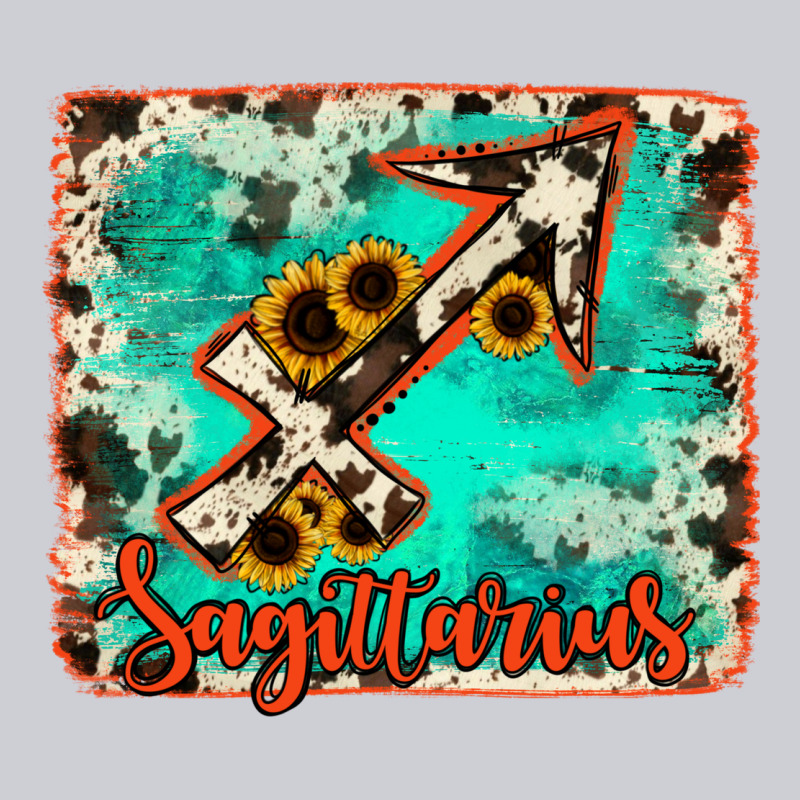Sagittarius Turquoise Cowhide Heavyweight Sweatshirt by RanaPortraitStore | Teevron