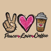 Peace Love Coffee Heavyweight Hoodie | Teevron