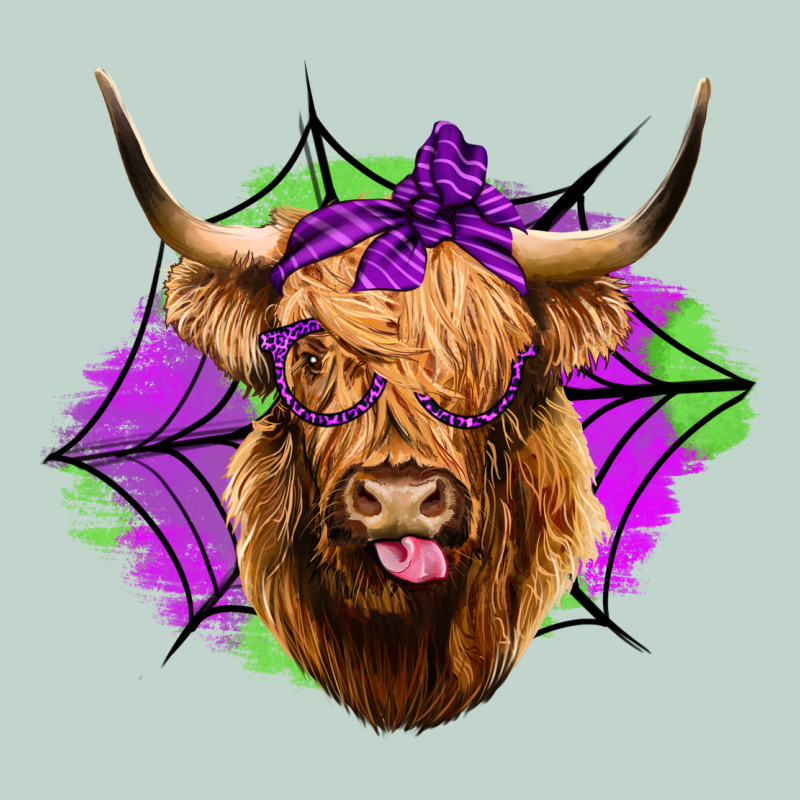 Halloween Highland Cow Zipper Hoodie by Jasminsmagicworld | Teevron
