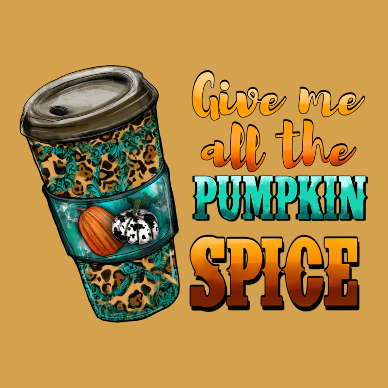 Watercolor Give Me All The Pumpkin Spice Urban Hoodie by RanaPortraitStore | Teevron