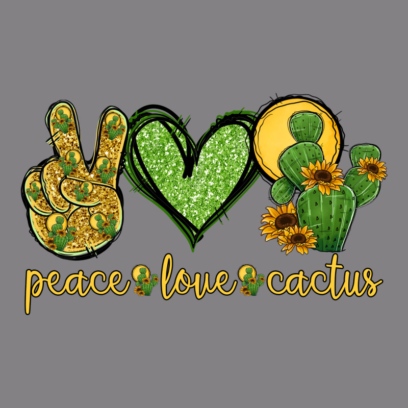 Peace Love Cactus Heavyweight Hoodie by Jasminsmagicworld | Teevron