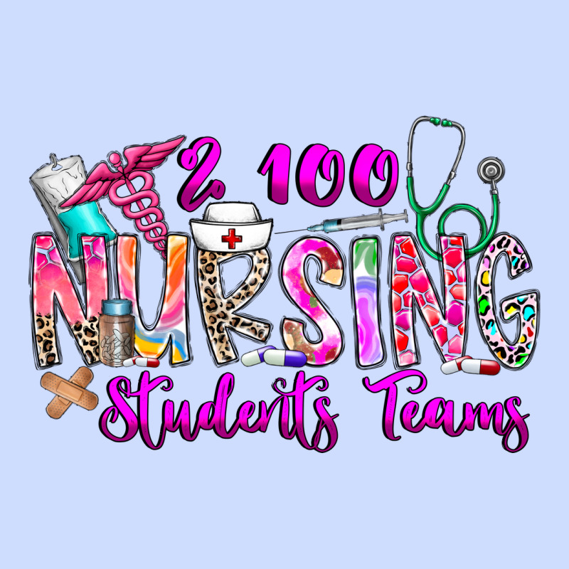 100 Nursing Students Teams Urban Heavy Tee by CowhideDigitalArt | Teevron