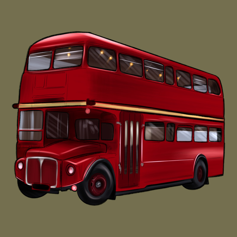 Double Decker Bus Vintage Hoodie by Artiststas | Teevron