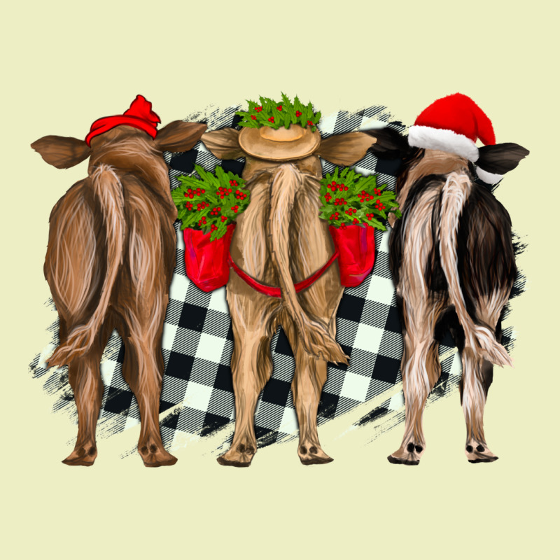 Christmas Heifers Back View Urban Hoodie by RanaPortraitStore | Teevron