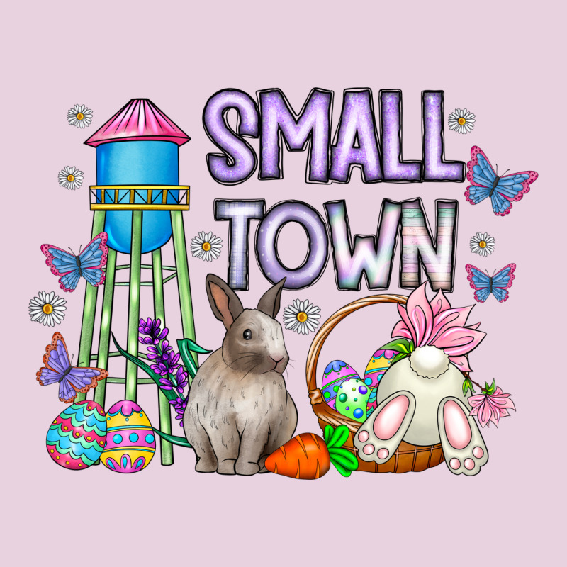 Small Town Easter Day Ladies Tee by CowhideDigitalArt | Teevron