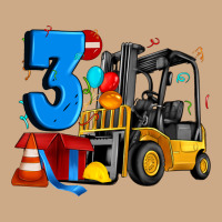 Forklift Birthday Three Vintage Hoodie | Teevron