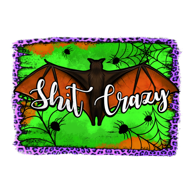 Bat Shit Crazy With Background Zipper Hoodie by Jasminsmagicworld | Teevron