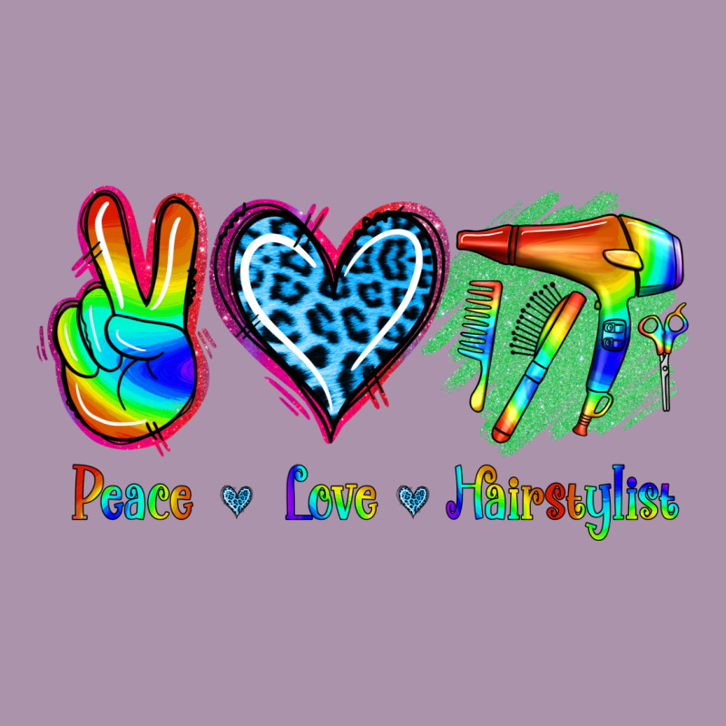 Peace Love Hairstylist Heavyweight Hoodie by Jasminsmagicworld | Teevron