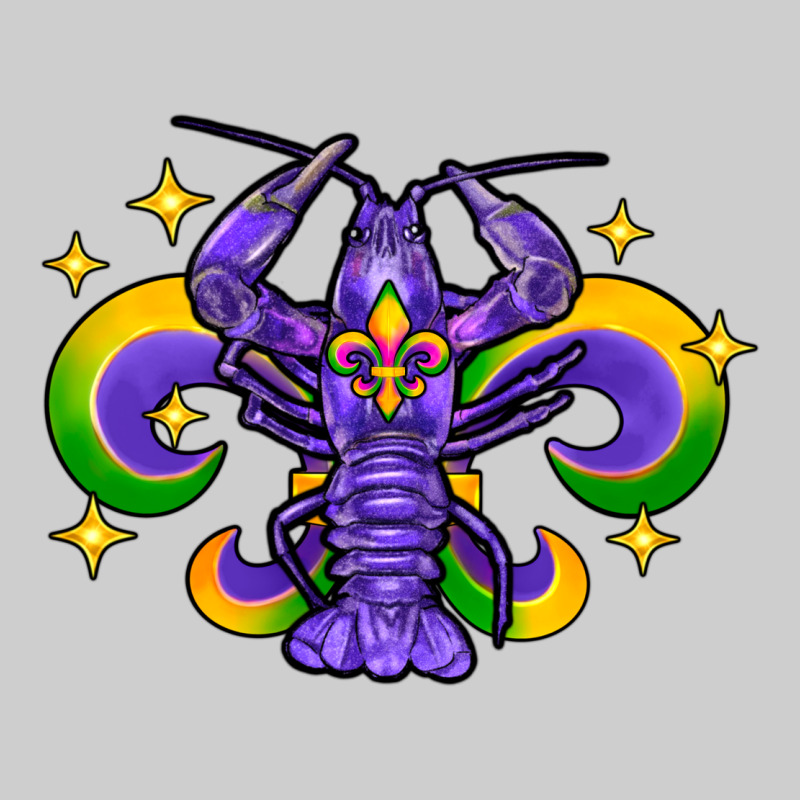Mardi Gras Crawfish 2 Premium Tee by FaDigitalArtStudio | Teevron
