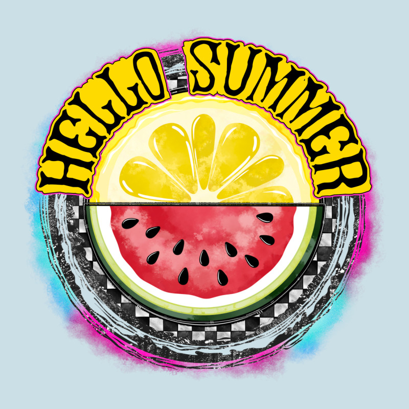 Hello Summer Ladies Tee by CowhideDigitalArt | Teevron