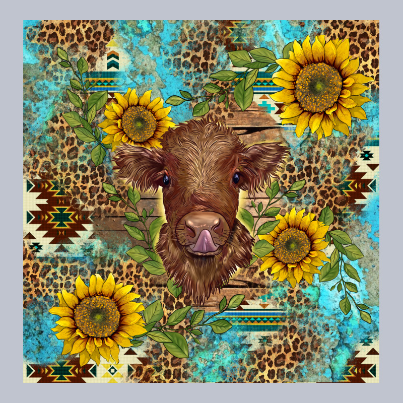 Western Highland Cow Premium Hoodie by BarkalooDesign | Teevron