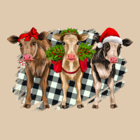 Christmas Heifers Front View Heavyweight Sweatshirt | Teevron