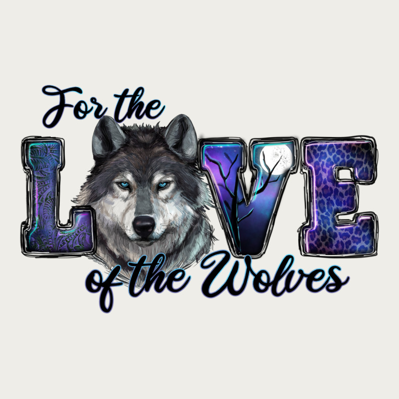 For The Love Of The Wolves Zipper Hoodie by RanaPortraitStore | Teevron