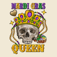 Skull Mardi Gras Queen Premium Tee | Teevron