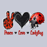 Peace Love Ladybug Heavyweight Hoodie | Teevron