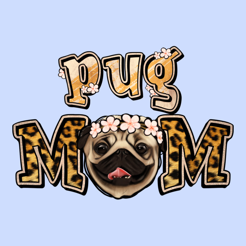 Pug Mom Urban Heavy Tee by Jasminsmagicworld | Teevron