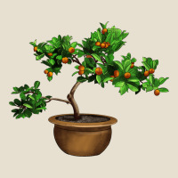 Guava Tree Bonsai Illustrations Urban Heavy Tee | Teevron