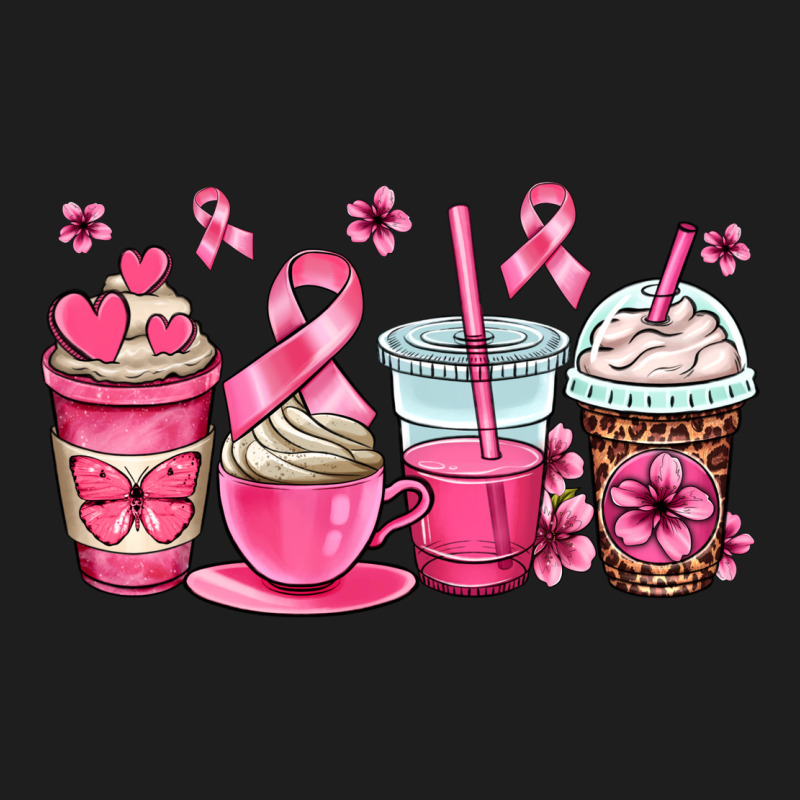 Breast Cancer Coffee Cups Classic Tee by OliviaCreatesArt | Teevron