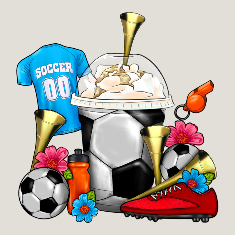 Soccer Frappe Coffee Heavy Core Tee by FaDigitalArtStudio | Teevron
