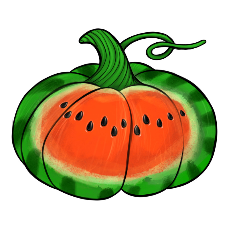 Watermelon Pumpkin Zipper Hoodie by Jasminsmagicworld | Teevron