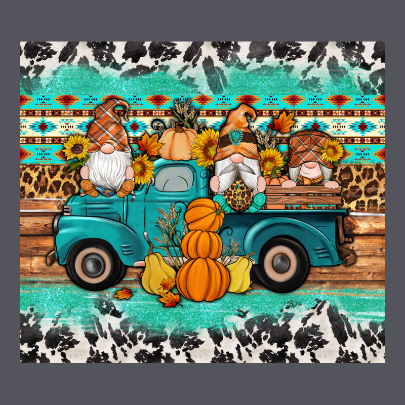 Western Fall Truck Gnomes Tumbler Vintage Hoodie by Artiststas | Teevron