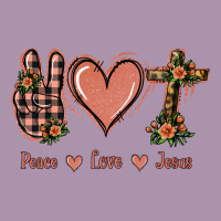 Peace Love Jesus Heavyweight Hoodie | Teevron