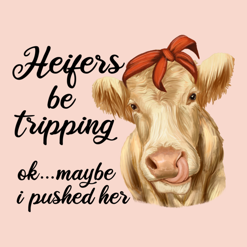 Heifer's Be Trippin' Charolais Cow Urban Hoodie by RanaPortraitStore | Teevron