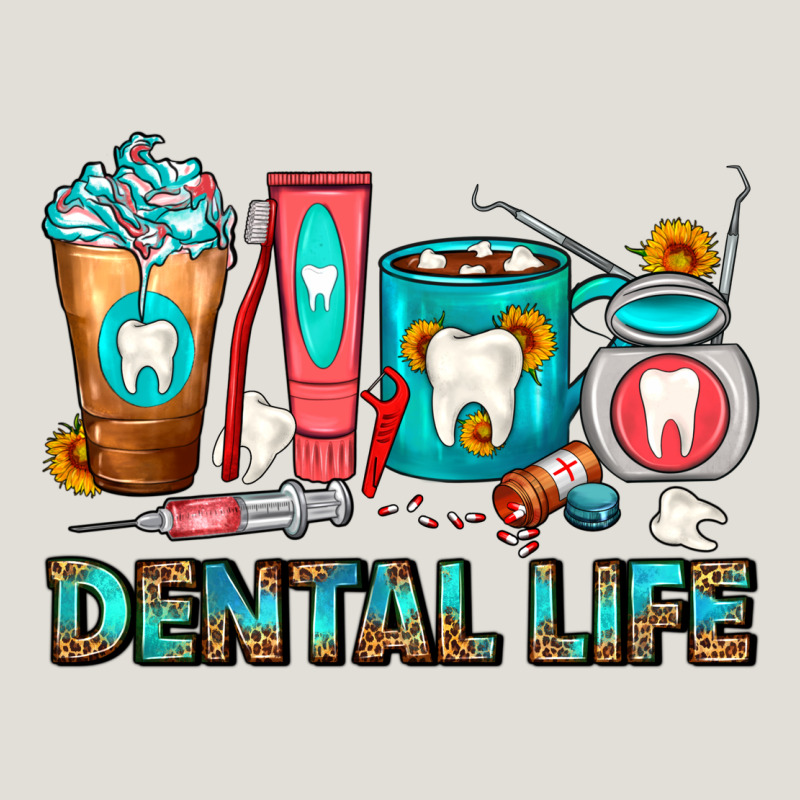 Dental Life Dentist Coffee Cups Heavy Core Tee by FaDigitalArtStudio | Teevron
