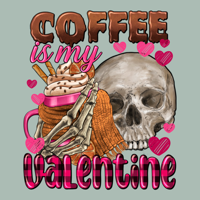 Coffee Is My Valentine Skull Classic Tee by FaDigitalArtStudio | Teevron