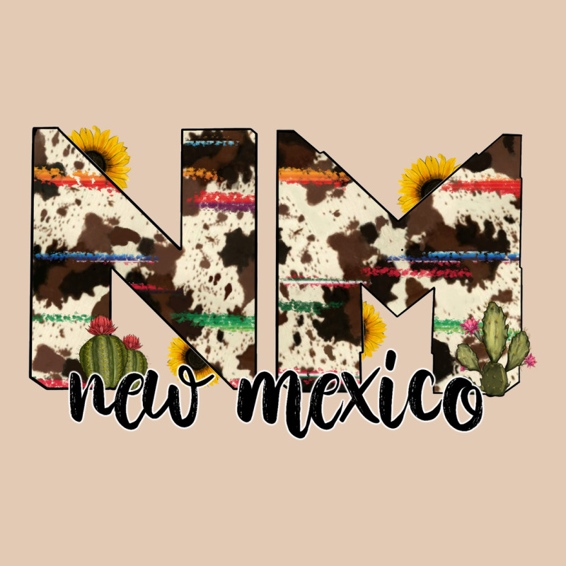 New Mexico State Cowhide Serape Cactus Urban Hoodie by RanaPortraitStore | Teevron
