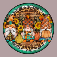 Fall Gnomes Round Earrings 4 Vintage Hoodie | Teevron