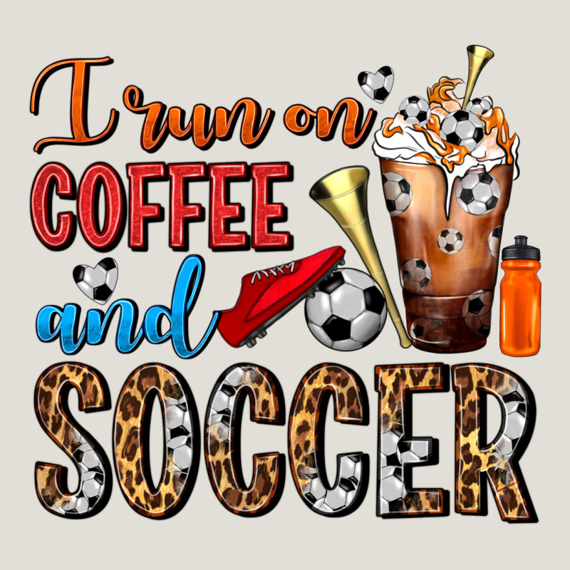 I Run On Coffee And Soccer Frappe Heavy Core Tee by FaDigitalArtStudio | Teevron