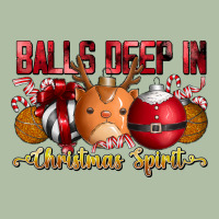 Balls Deep In Christmas Spirit Urban Heavy Tee | Teevron