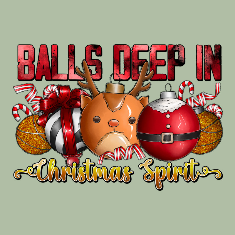 Balls Deep In Christmas Spirit Urban Heavy Tee by CowhideDigitalArt | Teevron